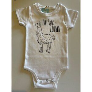 No Prob Llama Organic Infant Bodysuit